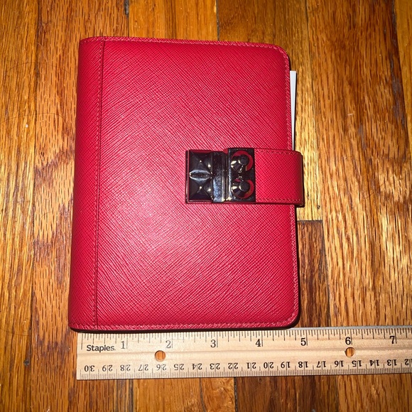 Prada Elektra Saffiano Notebook/Agenda Cover Red - Picture 12 of 12